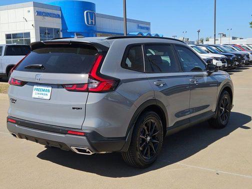 Gray 2026 Honda CR-V Hybrid Sport-L FWD