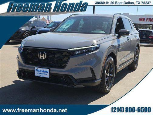 Gray 2026 Honda CR-V Hybrid Sport-L FWD