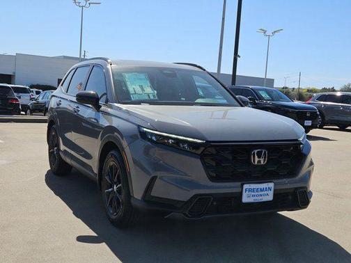 Gray 2026 Honda CR-V Hybrid Sport-L FWD