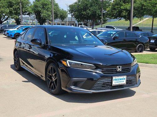 Crystal Black Pearl 2022 Honda Civic Sport