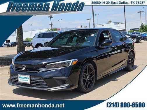 Crystal Black Pearl 2022 Honda Civic Sport