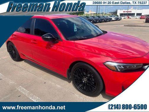 Rallye Red 2025 Honda Civic Sport