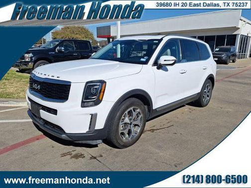 Glacial White Pearl 2022 Kia Telluride EX