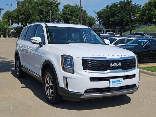 Glacial White Pearl 2022 Kia Telluride EX