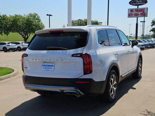 Glacial White Pearl 2022 Kia Telluride EX