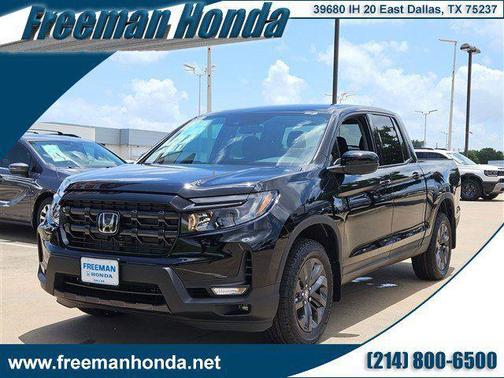 Crystal Black Pearl 2026 Honda Ridgeline Sport Truck