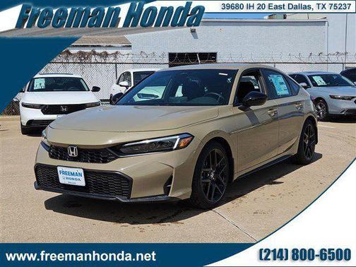 Sand Dune Pearl 2026 Honda Civic Sport