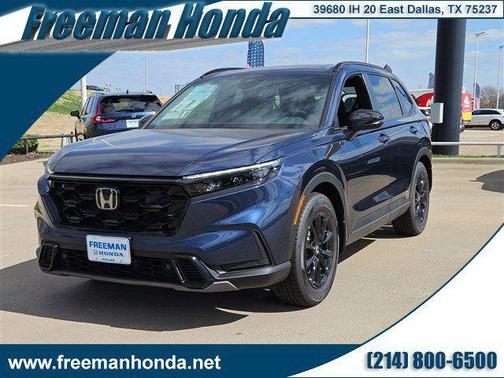 Canyon River Blue Metallic 2026 Honda CR-V Hybrid Sport-L FWD