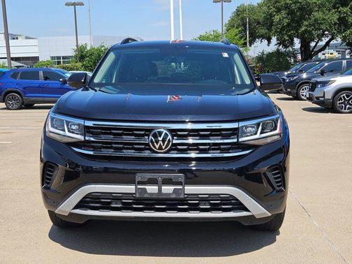 Deep Black Pearl 2021 Volkswagen Atlas 2.0T SE w/Technology