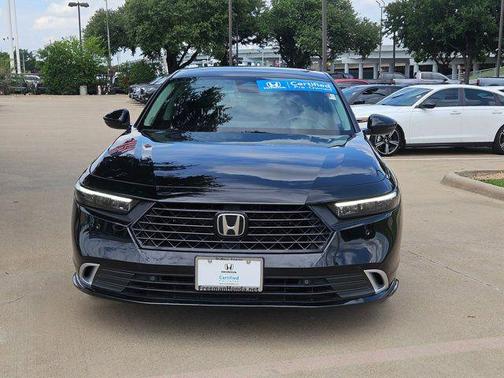 Crystal Black Pearl 2025 Honda Accord Hybrid Touring