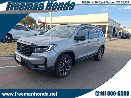 Lunar Silver Metallic 2023 Honda Passport AWD Elite