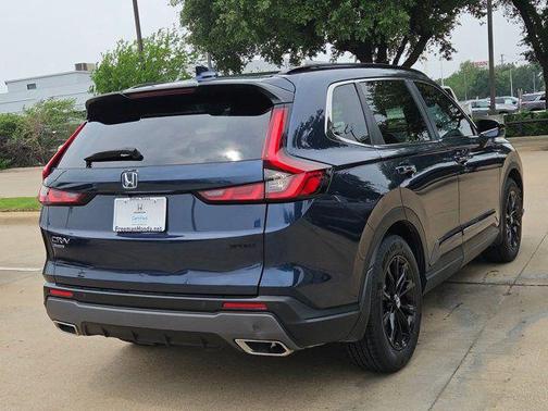 Canyon River Blue Metallic 2025 Honda CR-V Hybrid Sport FWD
