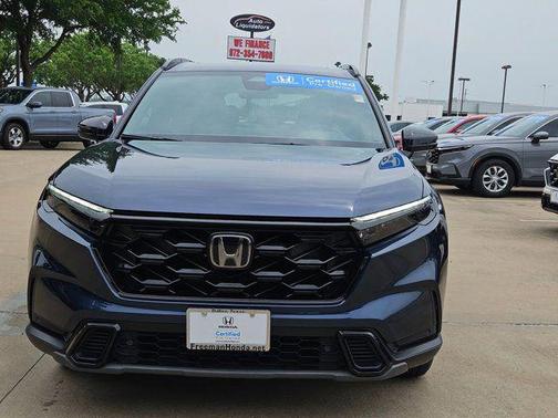 Canyon River Blue Metallic 2025 Honda CR-V Hybrid Sport FWD