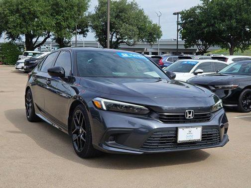Meteorite Gray Metallic 2024 Honda Civic Sport
