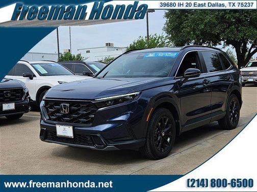 Canyon River Blue Metallic 2025 Honda CR-V Hybrid Sport AWD