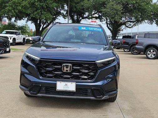 Canyon River Blue Metallic 2025 Honda CR-V Hybrid Sport AWD