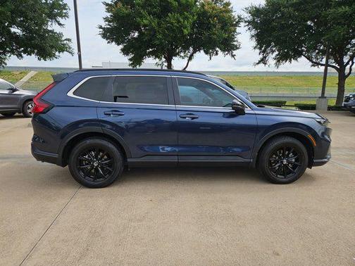Canyon River Blue Metallic 2025 Honda CR-V Hybrid Sport AWD