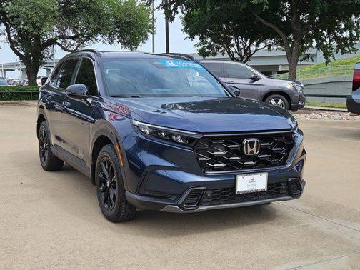 Canyon River Blue Metallic 2025 Honda CR-V Hybrid Sport AWD