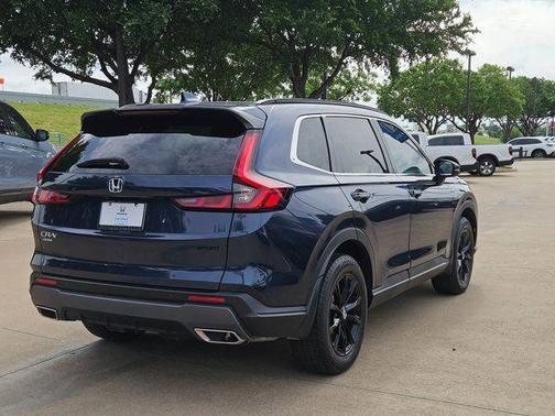 Canyon River Blue Metallic 2025 Honda CR-V Hybrid Sport AWD