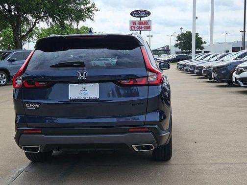 Canyon River Blue Metallic 2025 Honda CR-V Hybrid Sport AWD