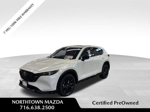 WHITE 2024 Mazda CX-5 CX-5 2.5 T CE AWD