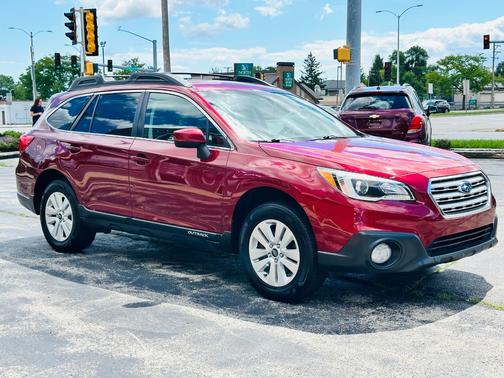 RED 2015 Subaru Outback 2.5i Premium