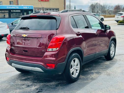 Burgundy 2017 Chevrolet Trax LT