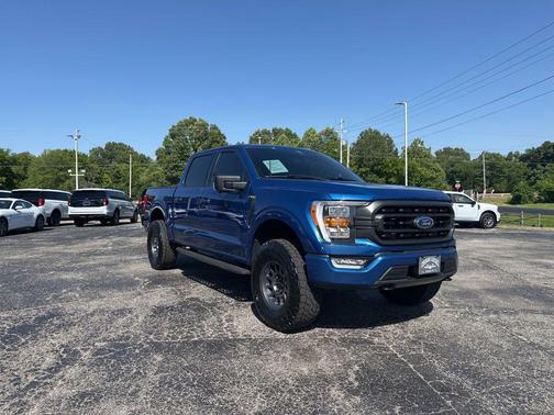 Atlas Blue Metallic 2023 Ford F-150 XLT