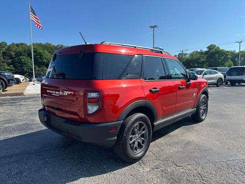 Hot Pepper Red Metallic Tinted Clearcoat 2024 Ford Bronco Sport Big Bend
