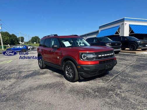 Hot Pepper Red Metallic Tinted Clearcoat 2024 Ford Bronco Sport Big Bend