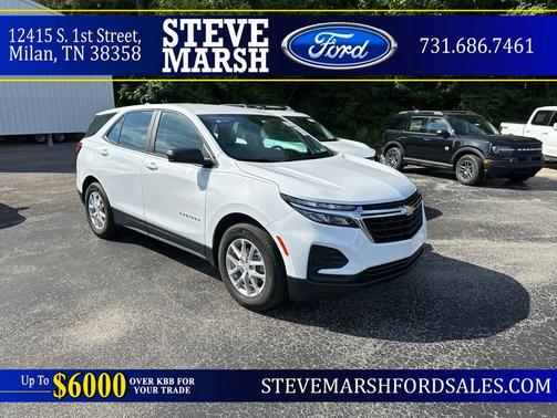 Summit White 2024 Chevrolet Equinox LS