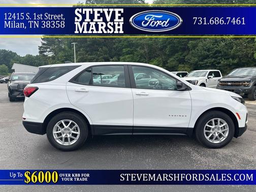 Summit White 2024 Chevrolet Equinox LS