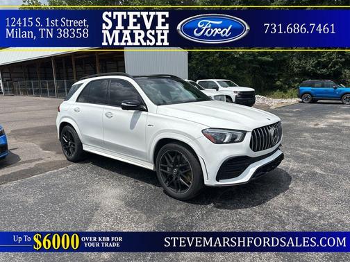 White 2023 Mercedes-Benz AMG GLE 53 4MATIC+