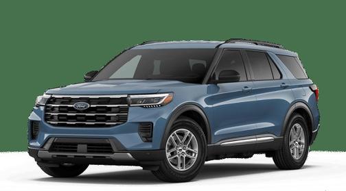 Vapor Blue Metallic 2026 Ford Explorer Active