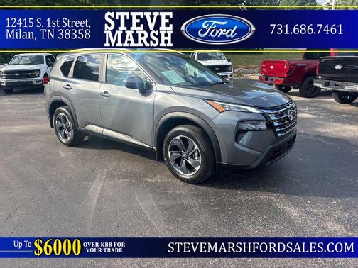 Gun Metallic 2025 Nissan Rogue SV