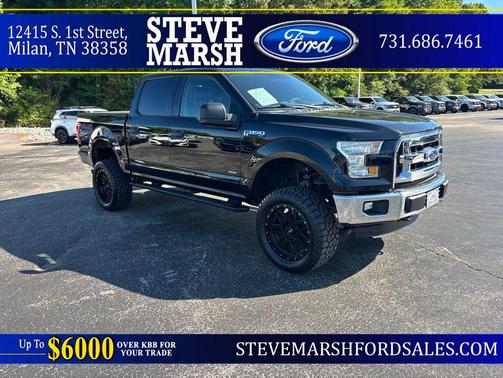 Shadow Black 2016 Ford F-150 XLT