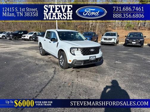 Space White Metallic 2026 Ford Maverick XLT Truck