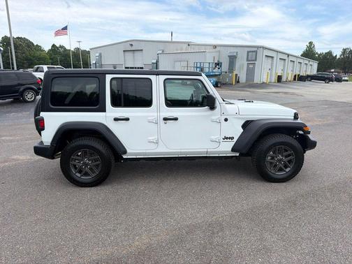 Bright White Clearcoat 2024 Jeep Wrangler Sport S