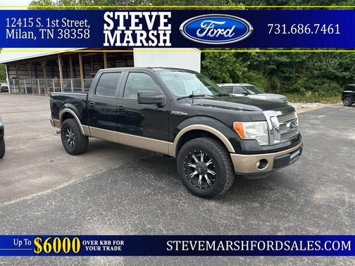 Black 2011 Ford F-150 Lariat