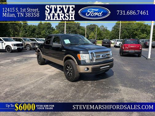 Black 2011 Ford F-150 Lariat