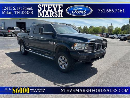 Maximum Steel Metallic Clearcoat 2017 RAM 2500 Big Horn Mega Cab 4x4 6'4' Box