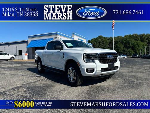 Oxford White 2024 Ford Ranger XLT