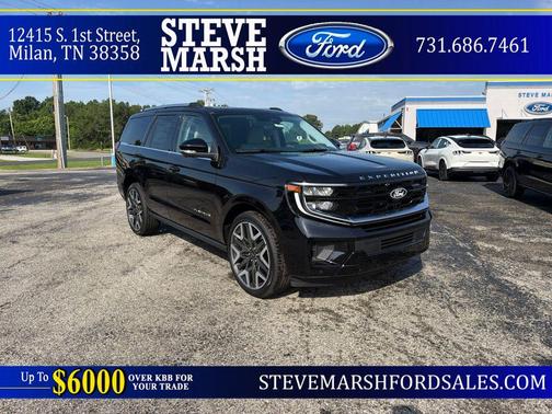 Black Metallic 2027 Ford Expedition Platinum
