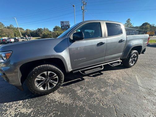 Satin Steel Metallic 2021 Chevrolet Colorado Z71