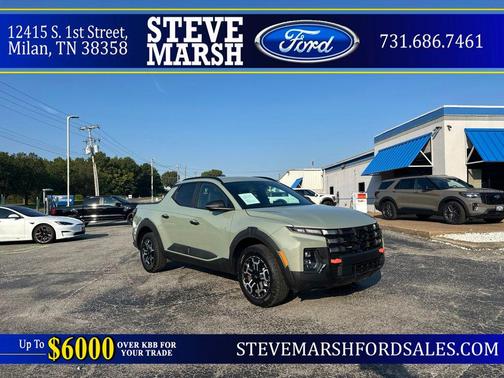 Sage Gray 2025 Hyundai SANTA CRUZ XRT