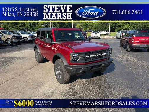 Ruby Red Metallic Tinted Clearcoat 2026 Ford Bronco Big Bend