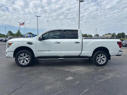 Glacier White 2020 Nissan Titan XD SV