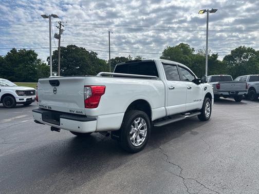 Glacier White 2020 Nissan Titan XD SV