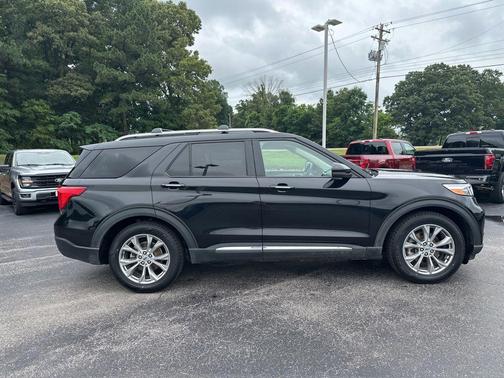 Agate Black Metallic 2021 Ford Explorer Limited