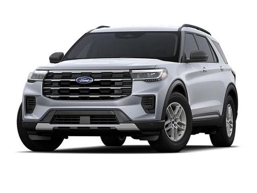 Star White Metallic Tri-Coat 2026 Ford Explorer Active